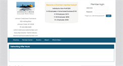 Desktop Screenshot of johnsoncreekchamber.com